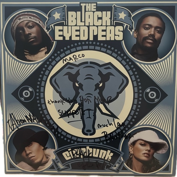 The Black Eyed Peas Elephunk Vinyl (Signed) - Picture 1 of 3
